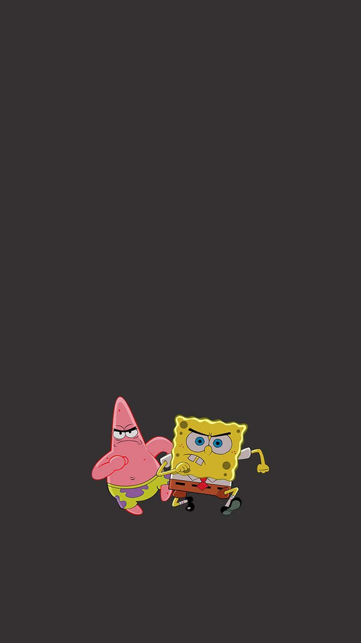 Spongebobschwammkopf Hintergrundbild Wallpaper