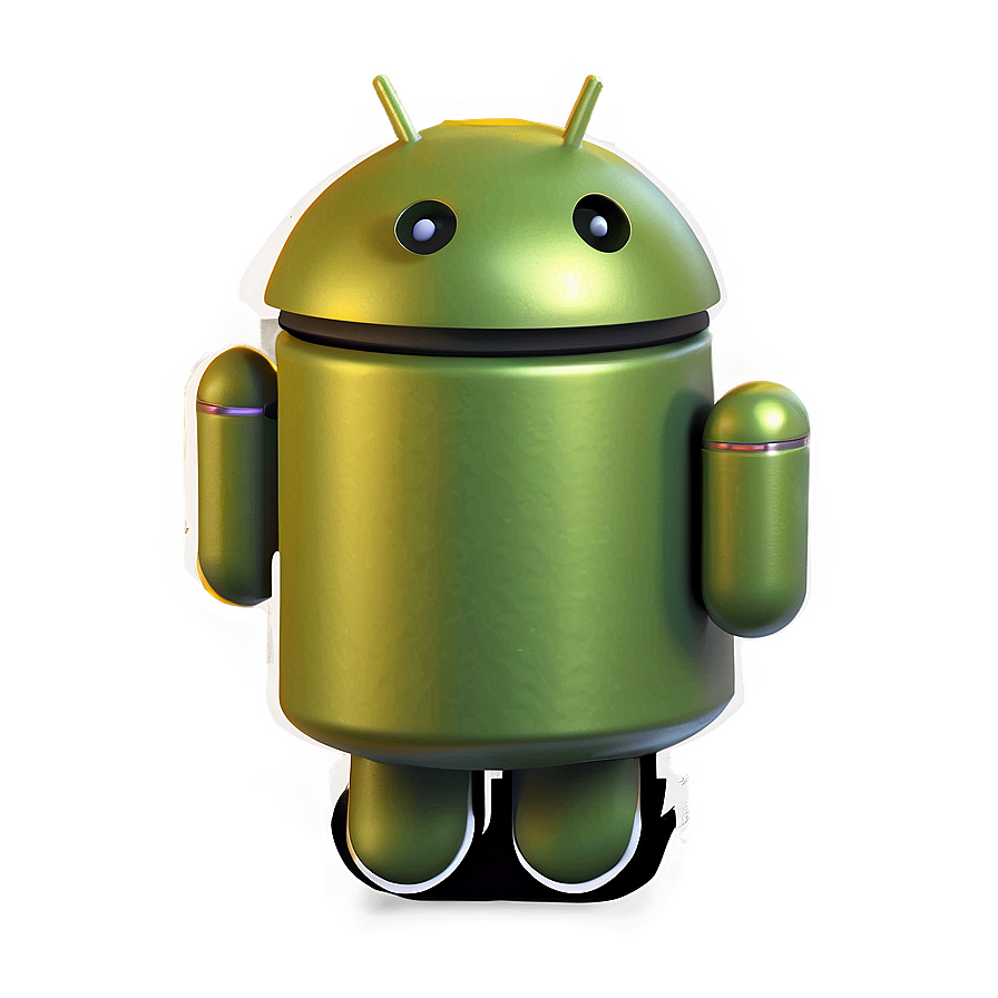 Cartoon Android Character Png 05062024 PNG