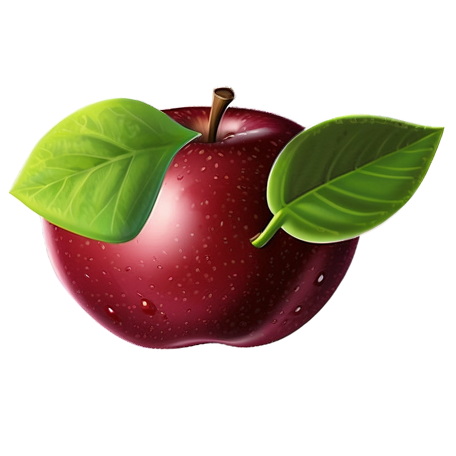 Cartoon Apple Png Uvf25 PNG