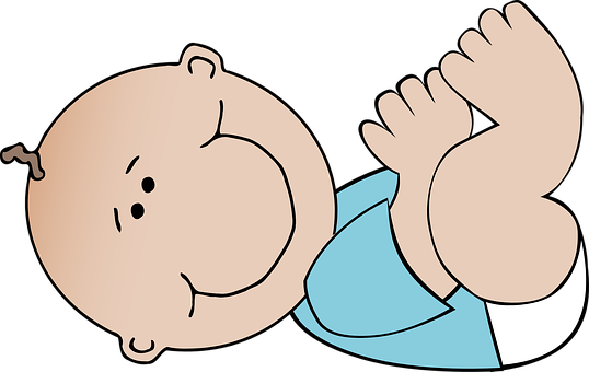 Cartoon Baby Illustration PNG