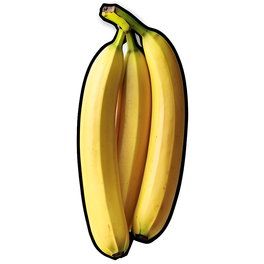 Cartoon Banana Character Png 05042024 PNG