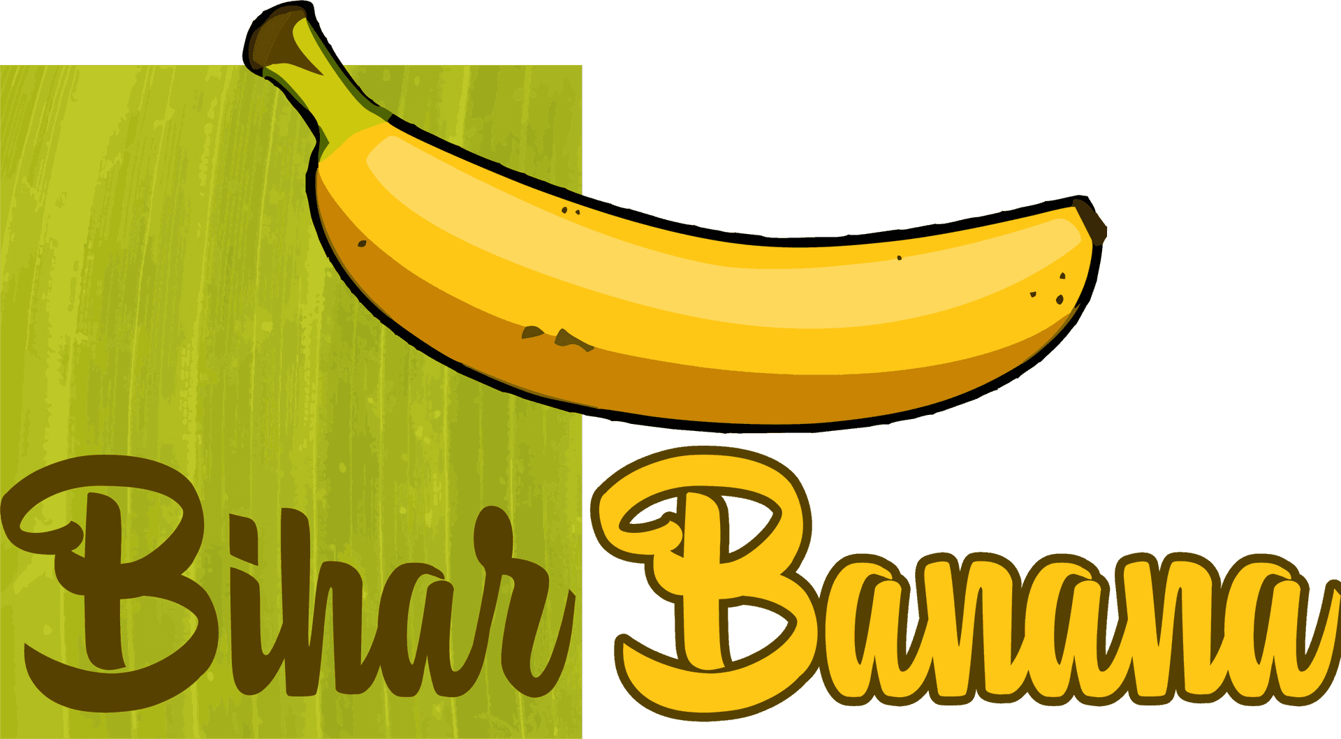 Cartoon Banana Graphic PNG