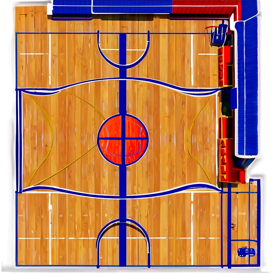 Cartoon Basketball Court Png 63 PNG