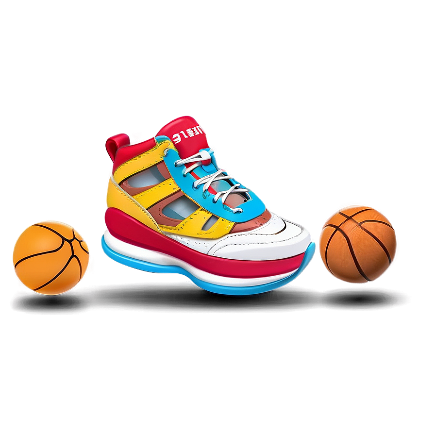 Cartoon Basketball Journey Png Dkd PNG