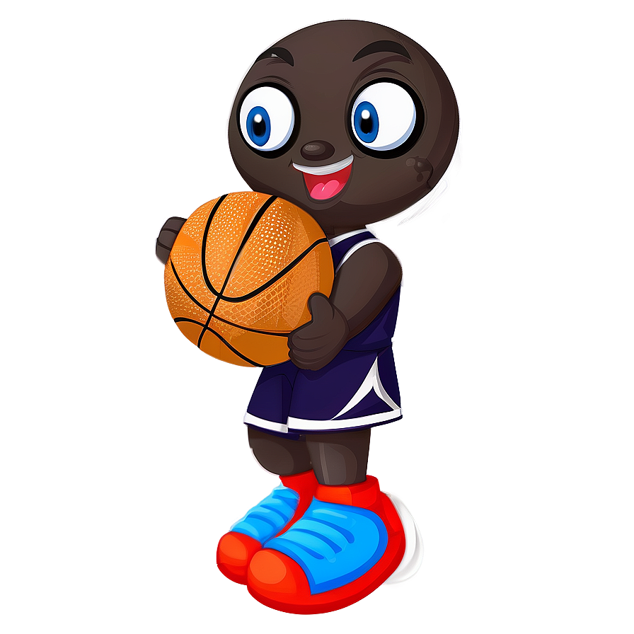 Cartoon Basketball Mascot Png Iof PNG