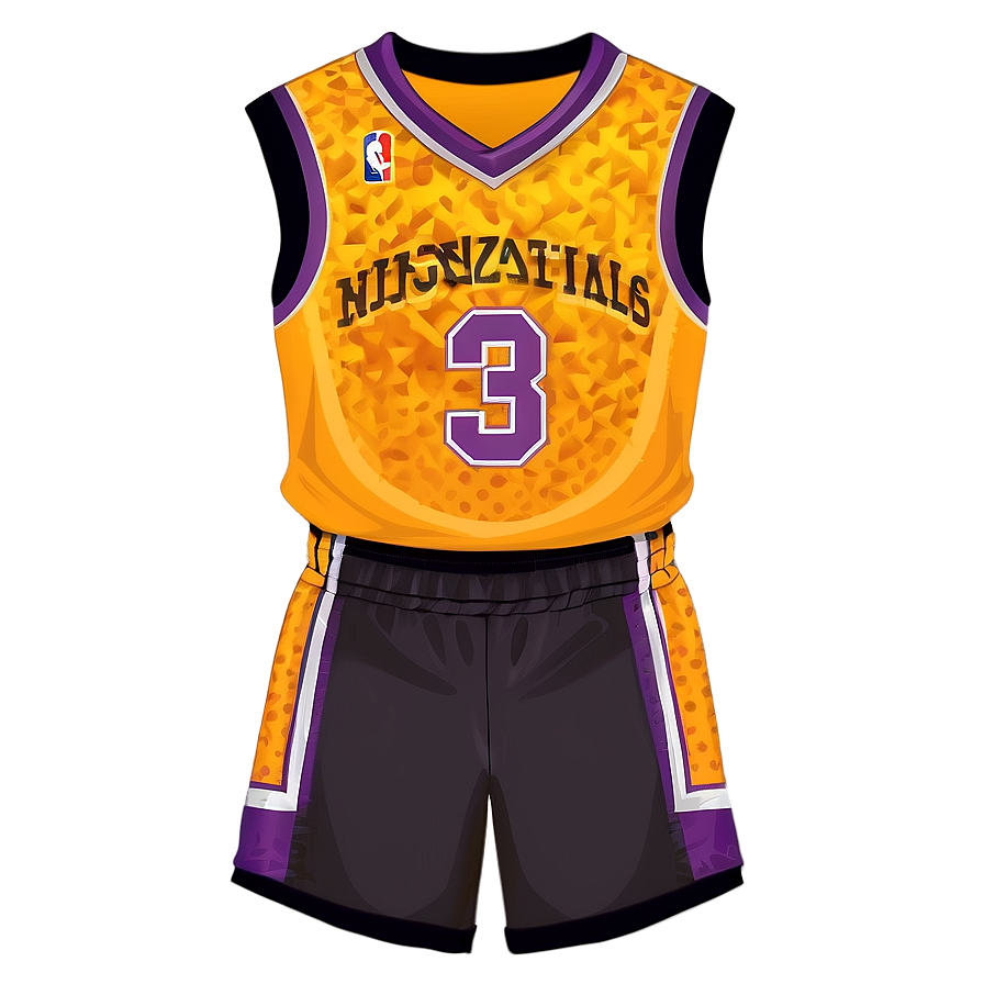 Cartoon Basketball Uniform Png Wrl PNG