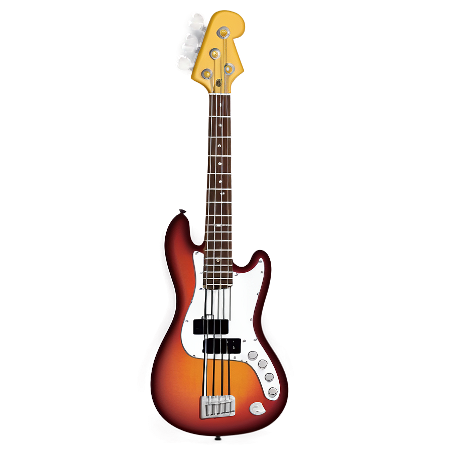 Cartoon Bass Guitar Png 92 PNG