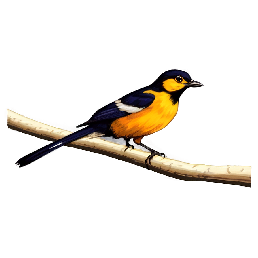 Cartoon Bird At Sunset Png Lnn PNG