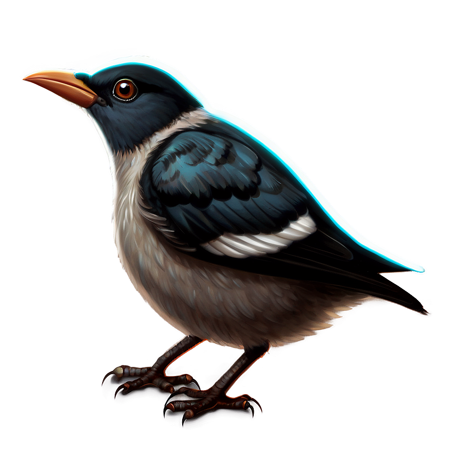 Cartoon Bird In Cap Png Bdx PNG