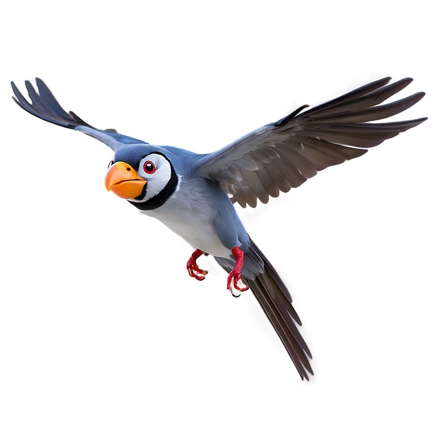 Cartoon Bird In Flight Png Aqm PNG