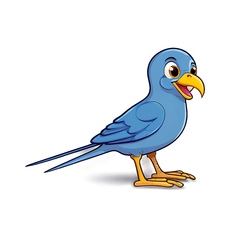 Cartoon Bird With Worm Png 37 PNG