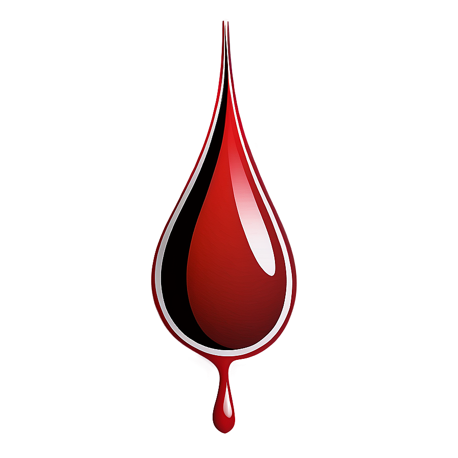 Cartoon Blood Drop Png Aef44 PNG