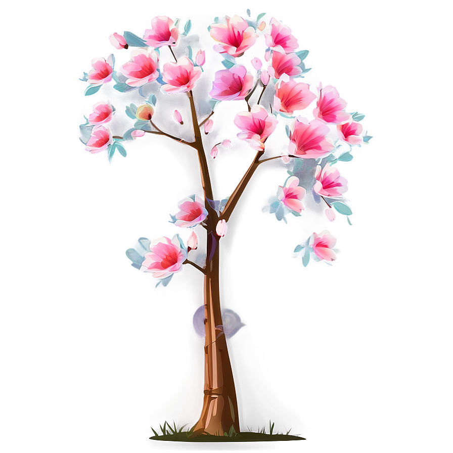 Download Cartoon Blossom Png 97 | Wallpapers.com