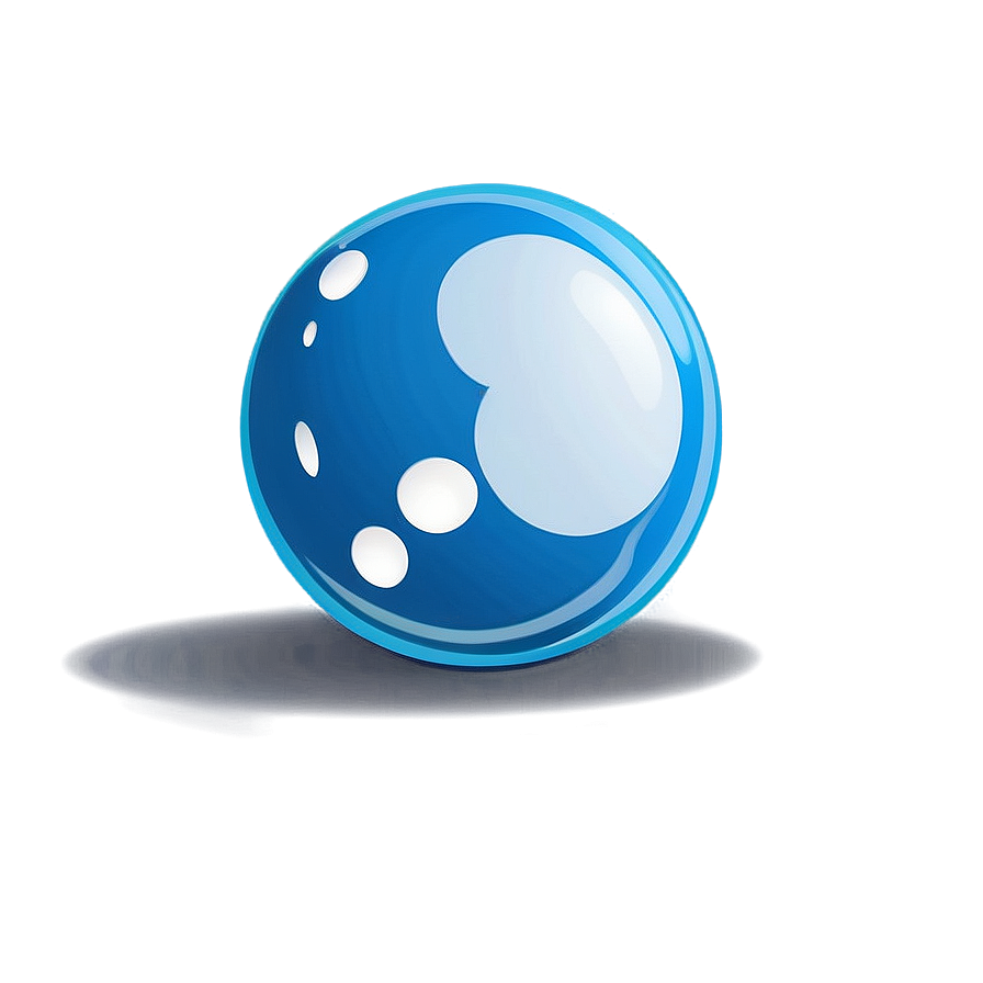 Cartoon Blue Ball Png Cvi PNG