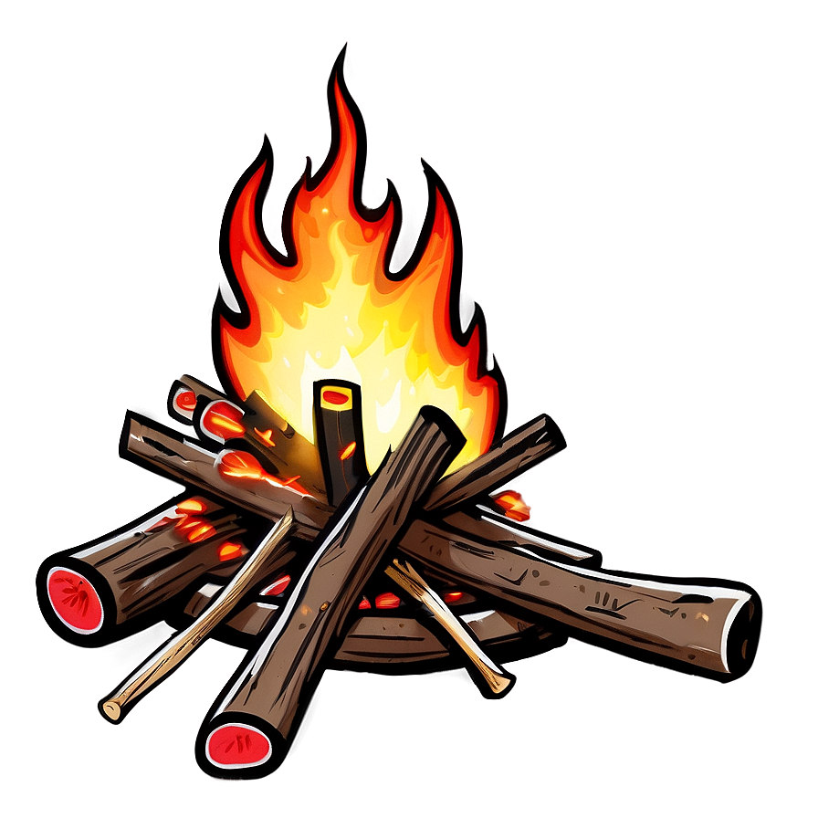 Cartoon Bonfire Png 53 PNG