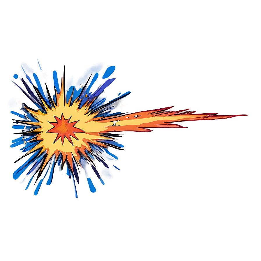 Cartoon Boom Explosion Png 06122024 PNG