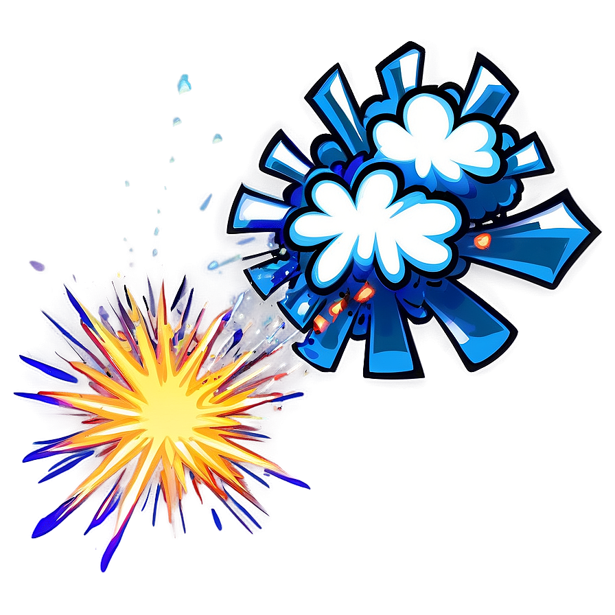 Cartoon Boom Explosion Png Tuw PNG