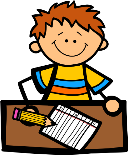 Cartoon Boy Drawing Smile PNG