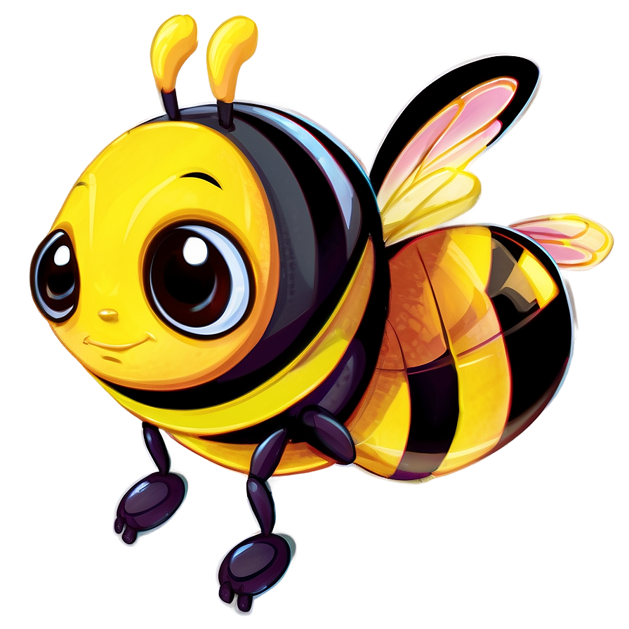 Cartoon Bumblebee Character Png 05252024 PNG