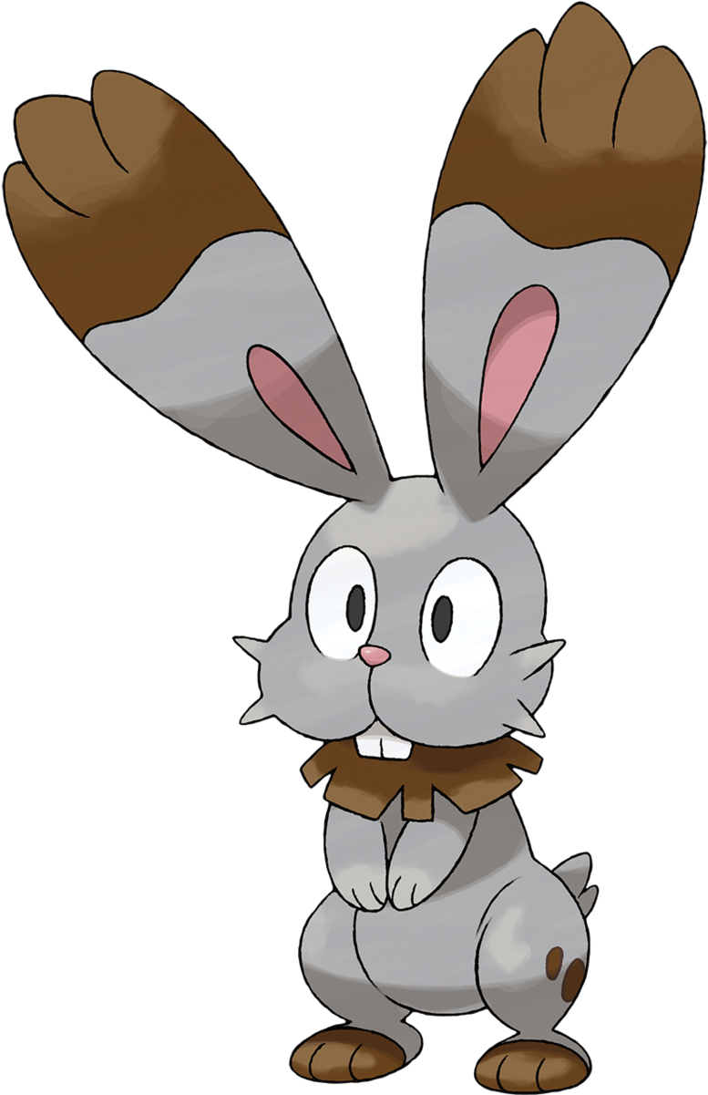Cartoon Bunnywith Big Ears PNG