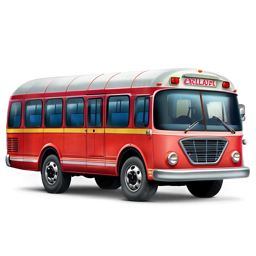Cartoon Bus Png 7 PNG
