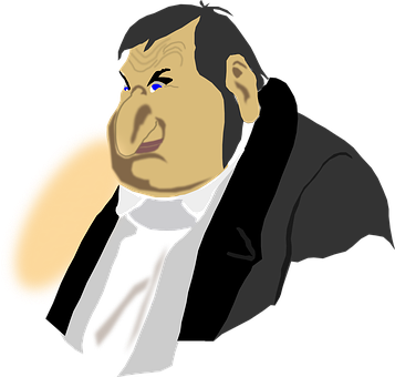 Cartoon Businessman Character Illustration PNG