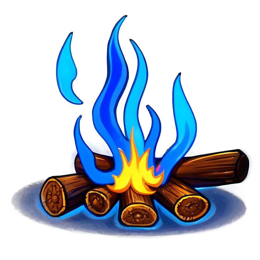 Cartoon Campfire Png Lfi PNG