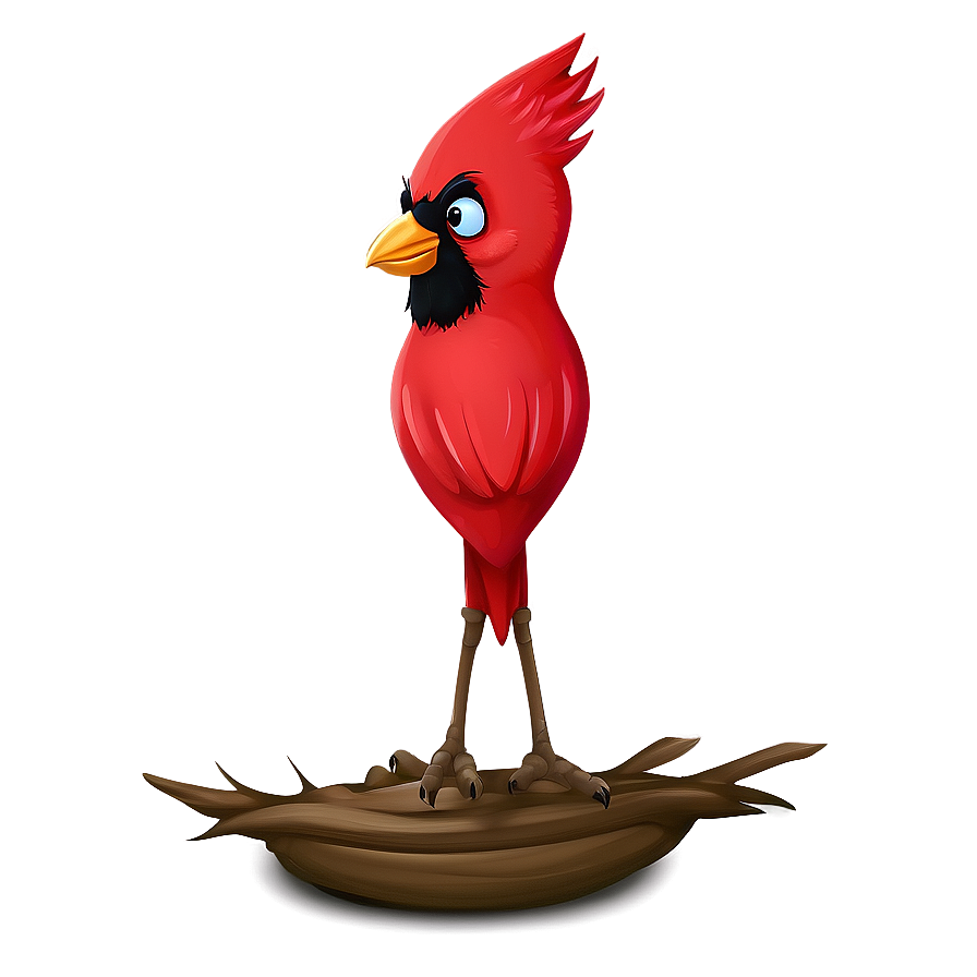 Cartoon Cardinal Bird Png 57 PNG