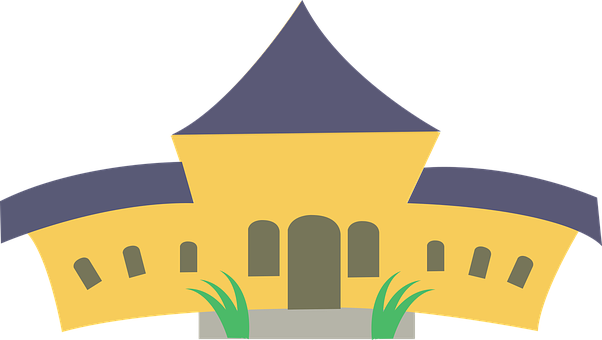 Cartoon Castle Illustration PNG