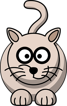 Cartoon Cat Graphic PNG