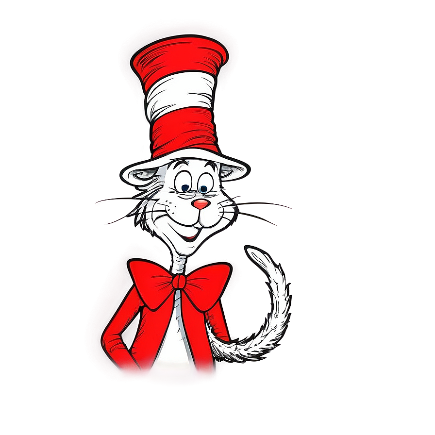 Cartoon Cat In The Hat Png 23 PNG