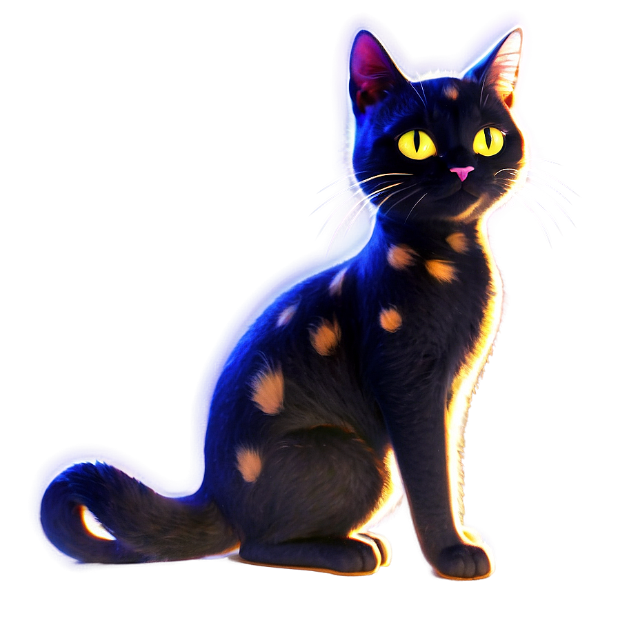 Cartoon Cat Transparent Dtv PNG