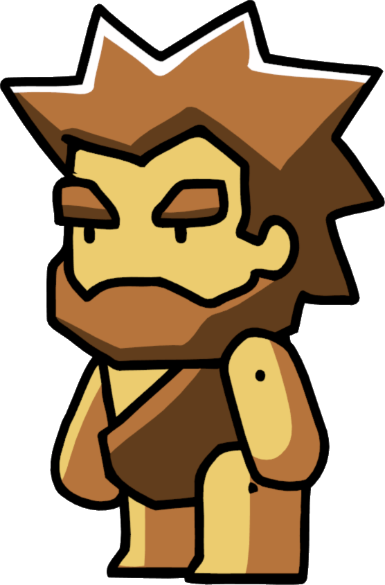 Cartoon Caveman Character PNG
