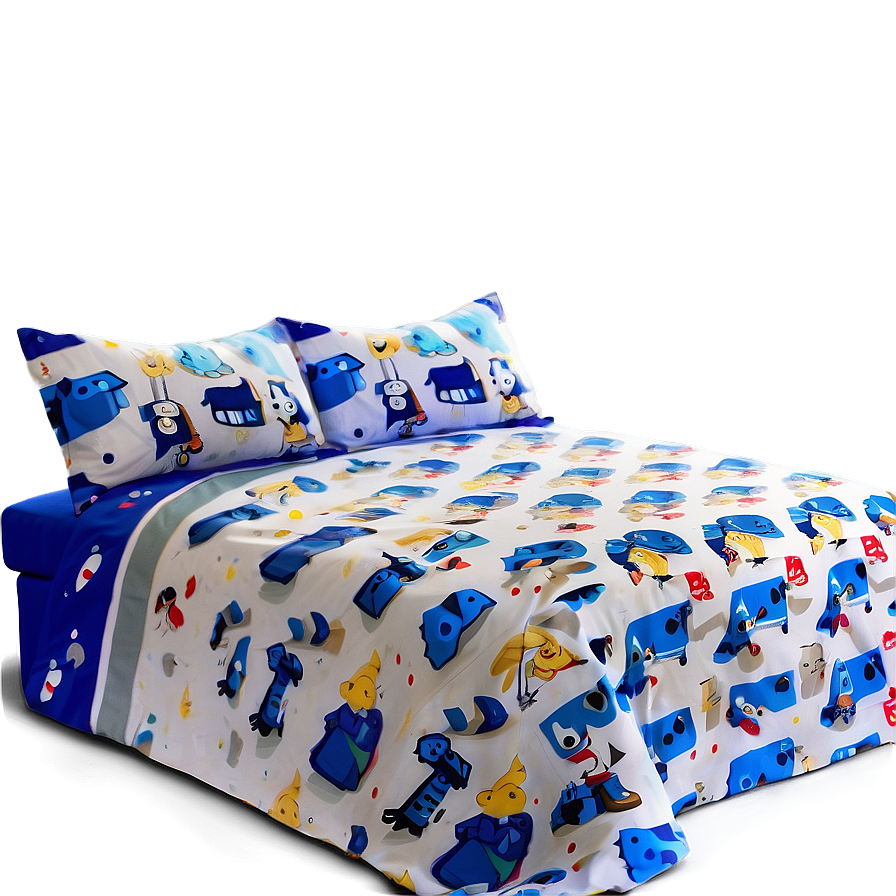 Cartoon Character Bed Sheet Png Pno51 PNG