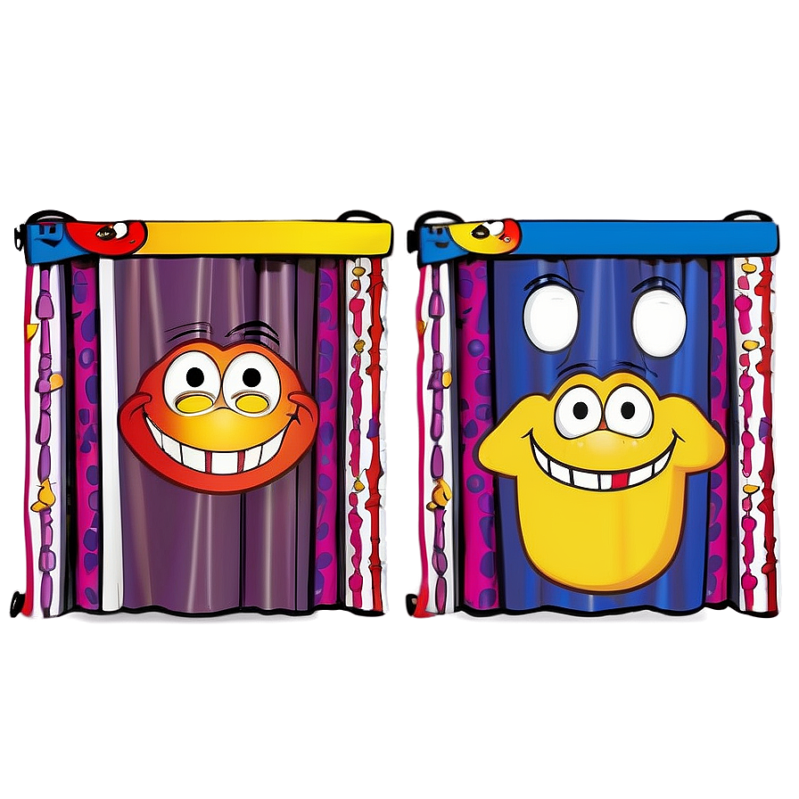 Download Cartoon Character Curtain Png 13 | Wallpapers.com