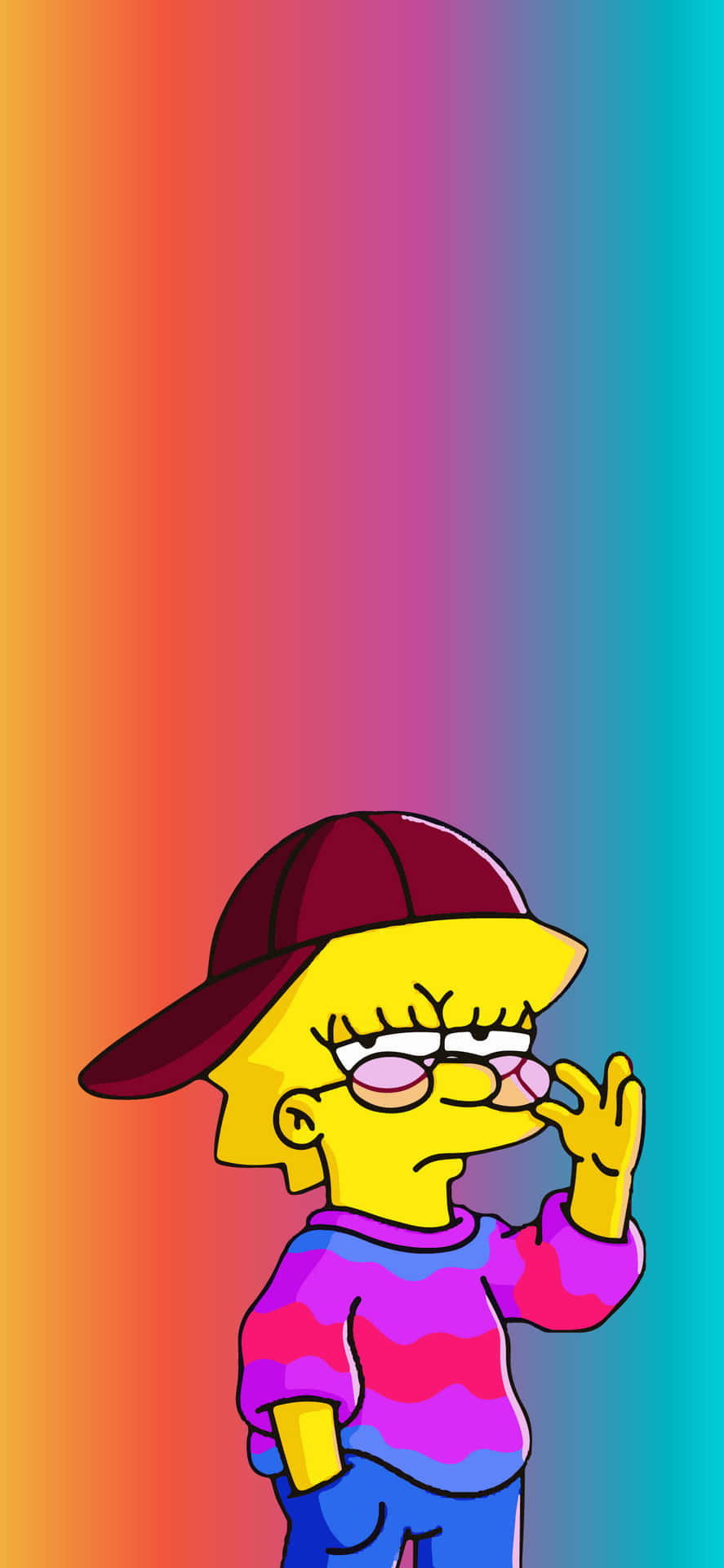 Lisa Simpson Cartoon Character Picture