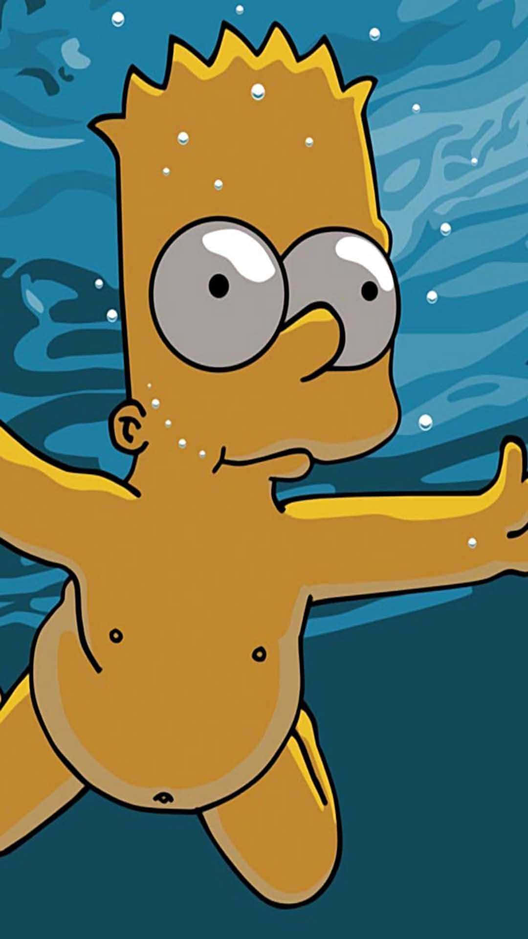 Immaginedel Personaggio Dei Cartoni Animati Di Bart