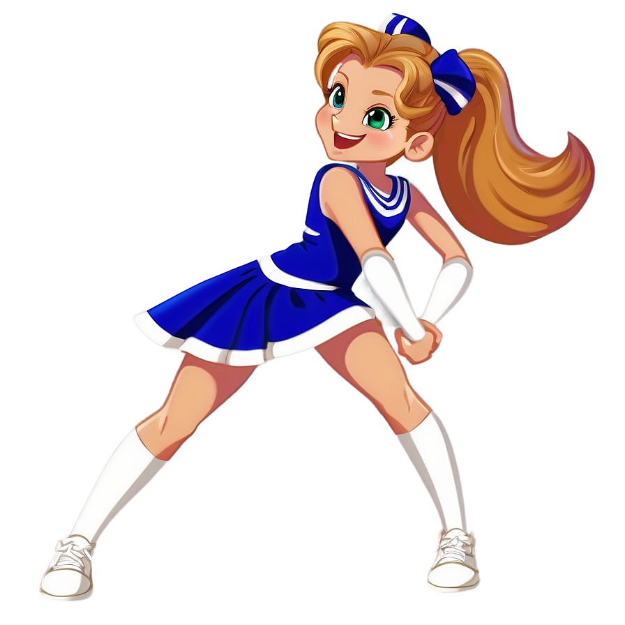 Download Cartoon Cheerleader Png 05252024 | Wallpapers.com