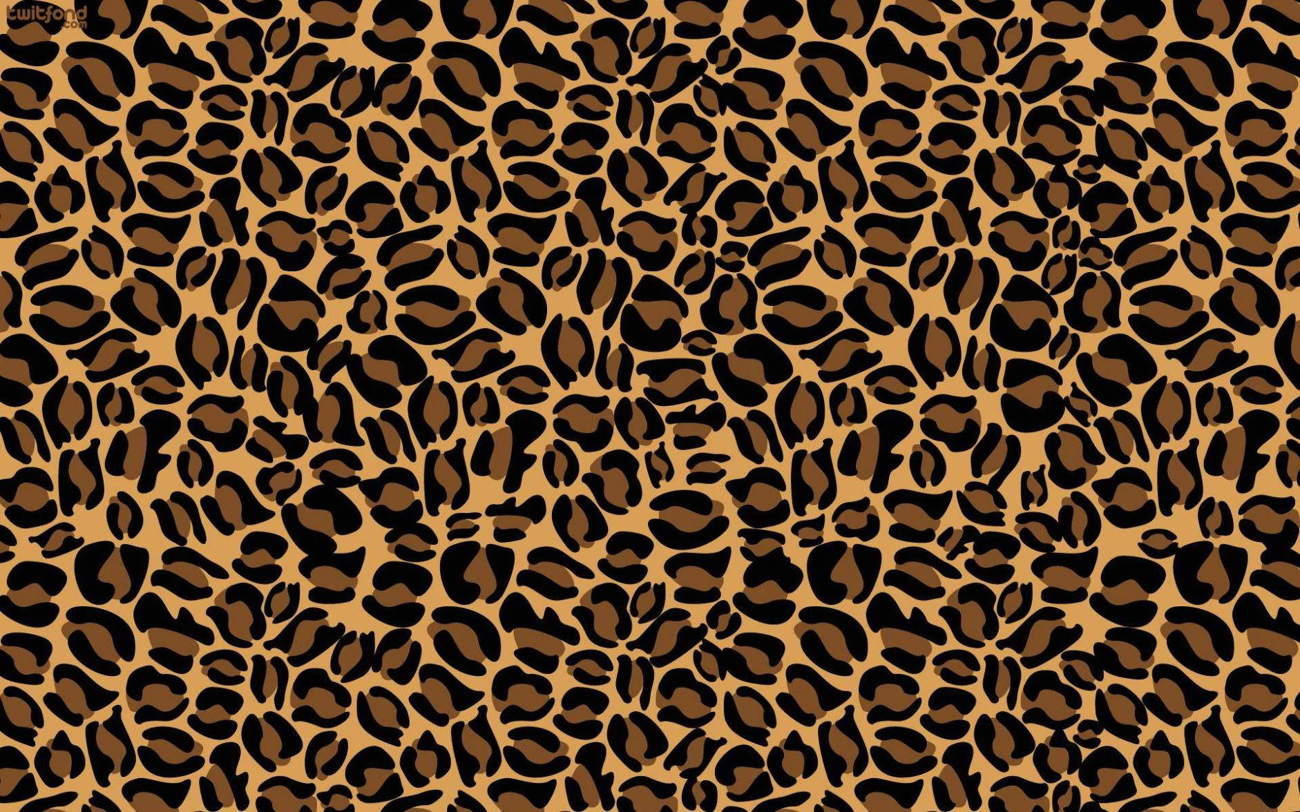 Cartoon Cheetah Print Wallpaper