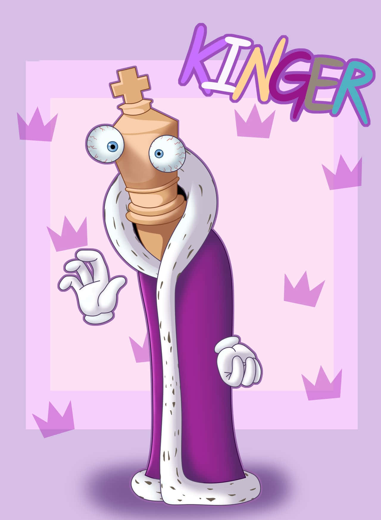 Download Cartoon Chess King Character Kinger Wallpaper | Wallpapers.com