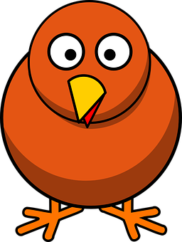 Cartoon Chicken Illustration PNG