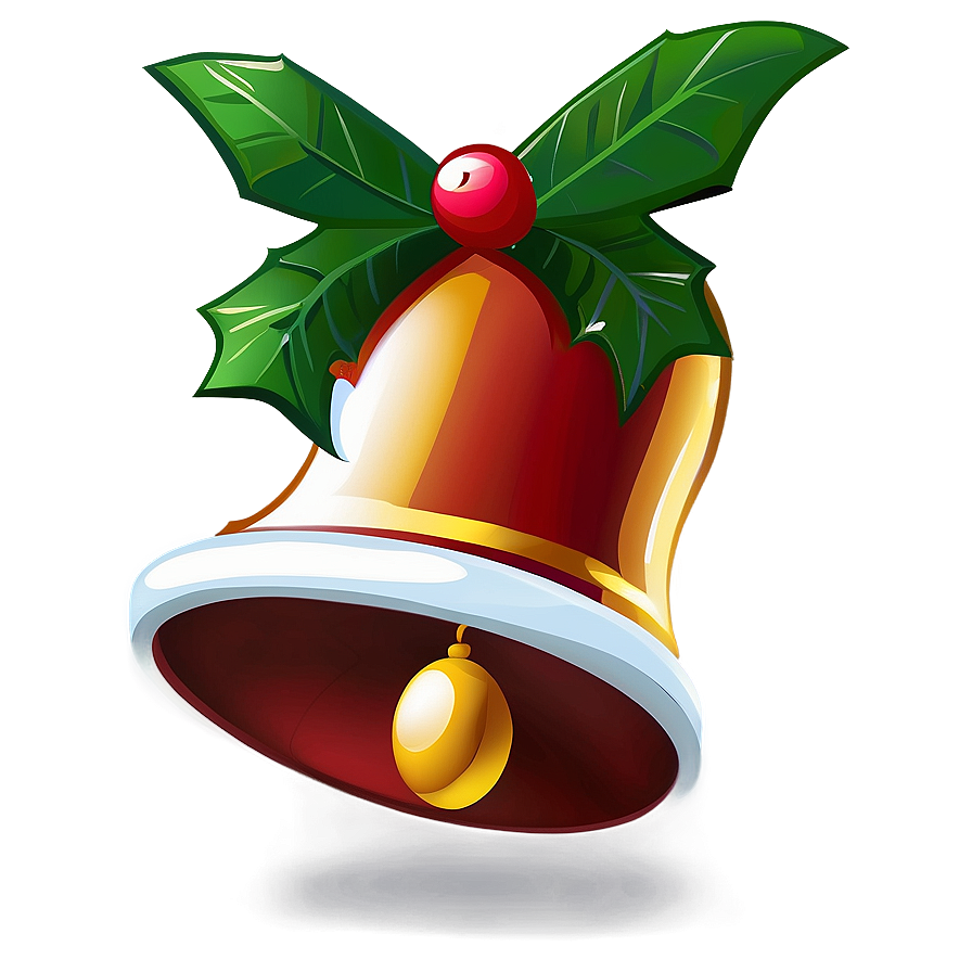 Cartoon Christmas Bells Png 06122024 PNG