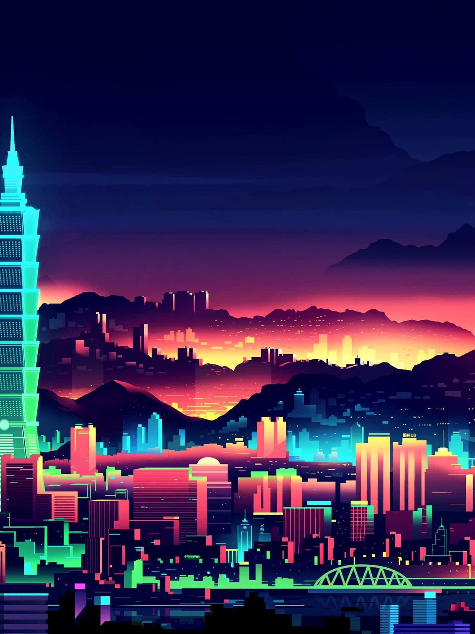 Cartoon City Background