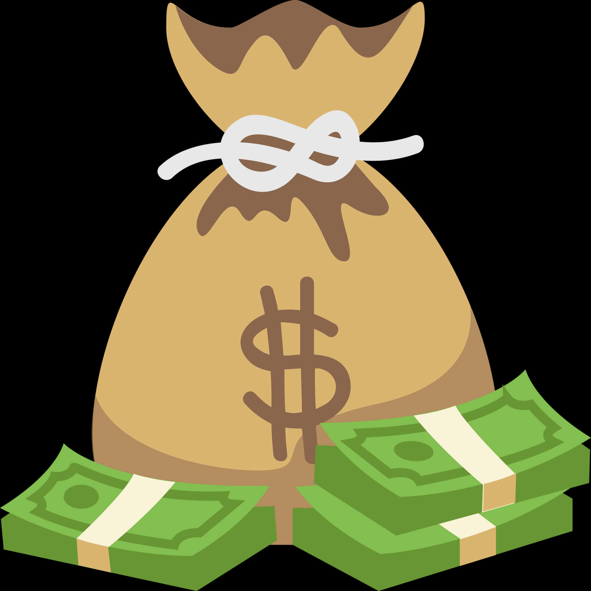 Cartoon Clipart Shop Of - Money Bag Clipart Png, Transparent Png PNG