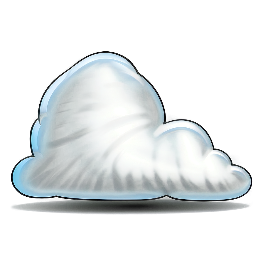 Download Cartoon Cloud Blowing Wind Png 34 | Wallpapers.com