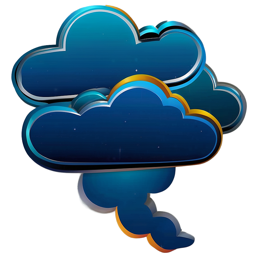 Cartoon Cloud Vector Png 06262024 PNG