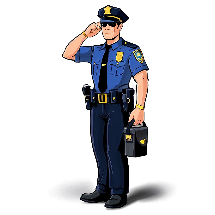 Cartoon Cop Png 79 PNG