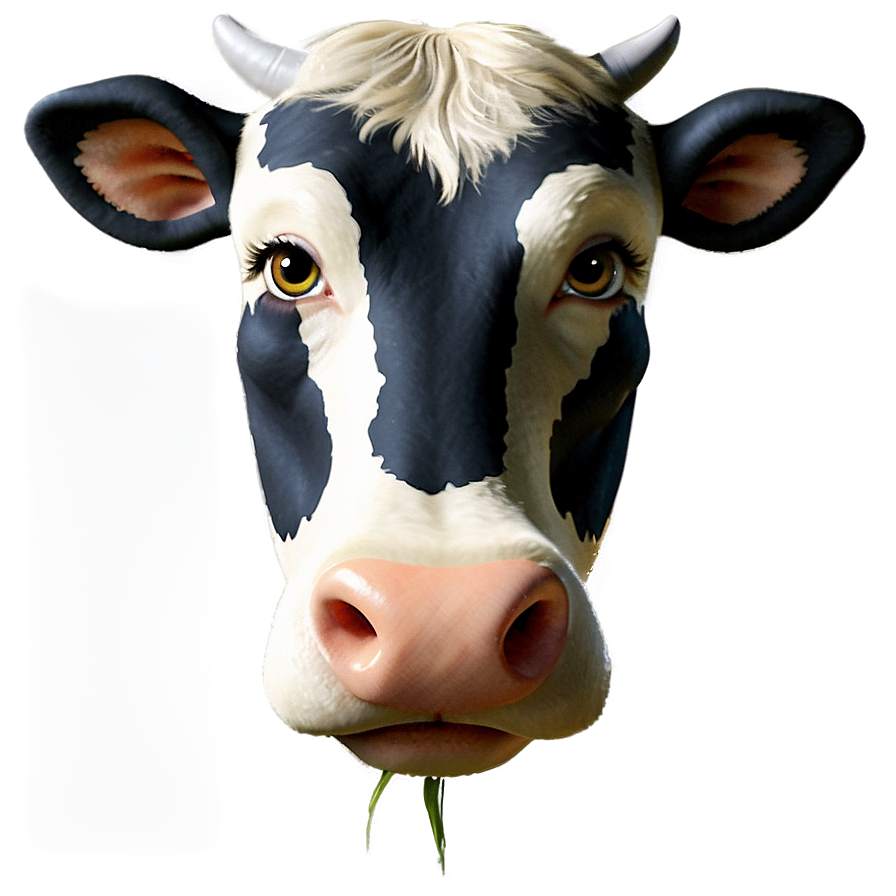 Cartoon Cow Face Png 64 PNG