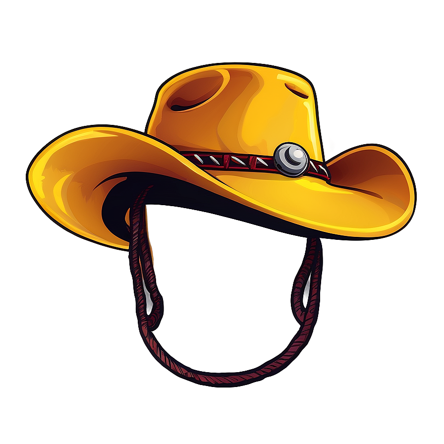 Cartoon Cowboy Hat Transparent Png 05262024 PNG