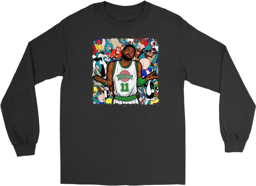 Cartoon Crossover Basketball Sweatshirt PNG